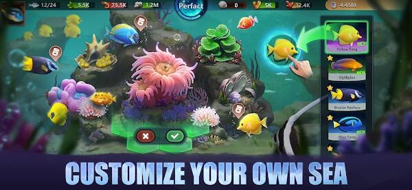 Top Fish: Ocean Game Tangkapan skrin 1