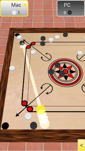 Carrom 3D Capture d'écran 0