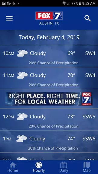 FOX 7 Austin: Weather Capture d'écran 2