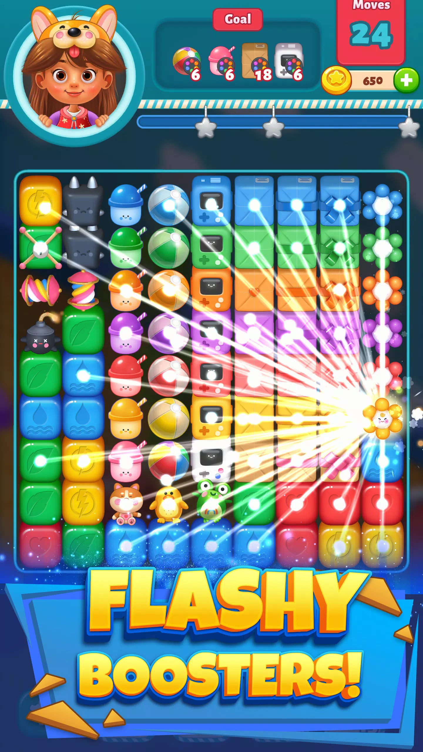Epic Blast 3D: Toy Match Party ဖန်သားပြင်ဓာတ်ပုံ 3