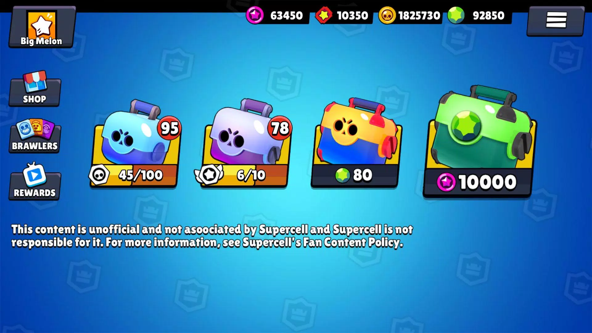 Box Simulator for Brawl Stars ဖန်သားပြင်ဓာတ်ပုံ 1