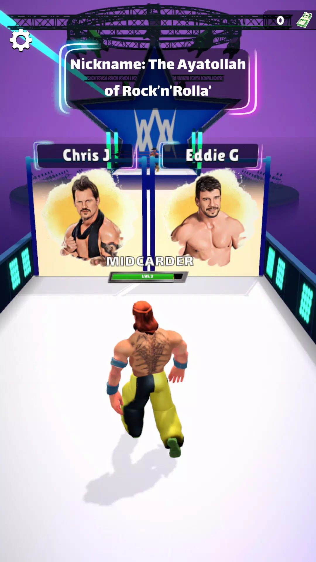 Wrestling Trivia Run Tangkapan skrin 0