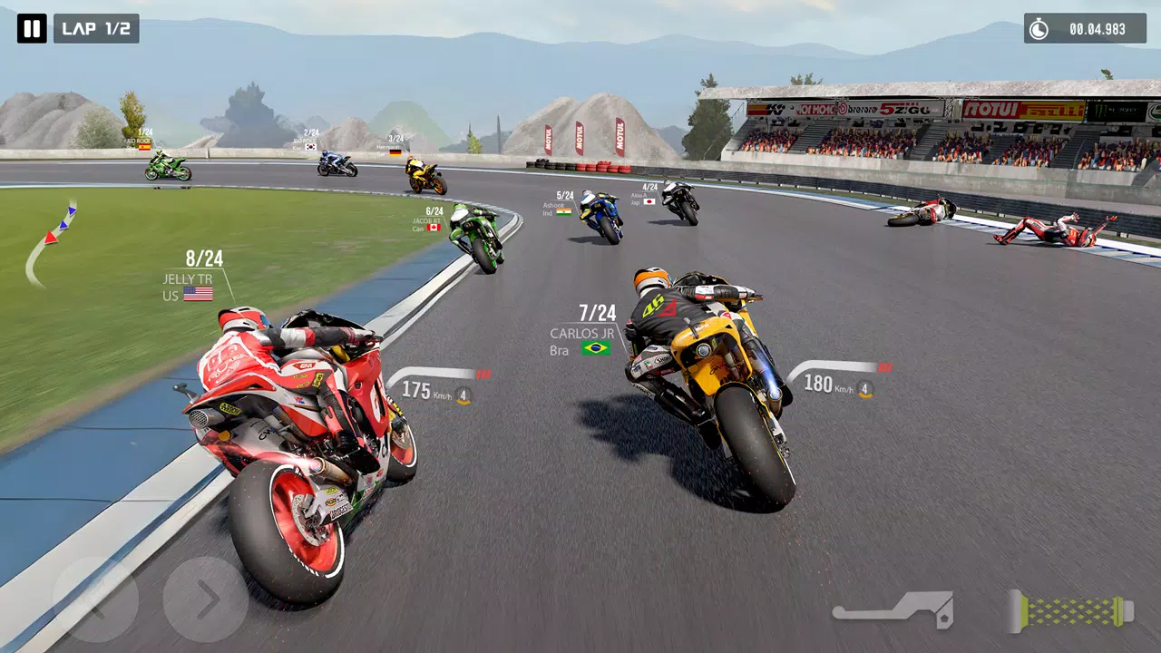 Moto Max: Bike Racing Games 3D Captura de tela 1