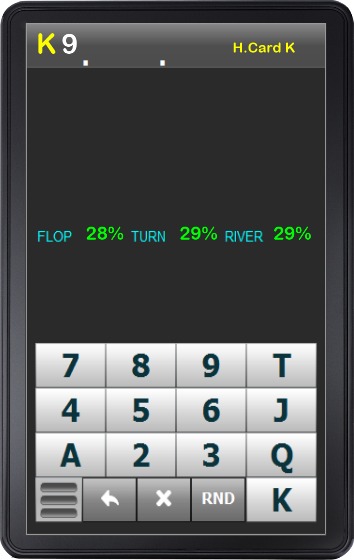Rocker Poker Calculator II Free应用截图第1张