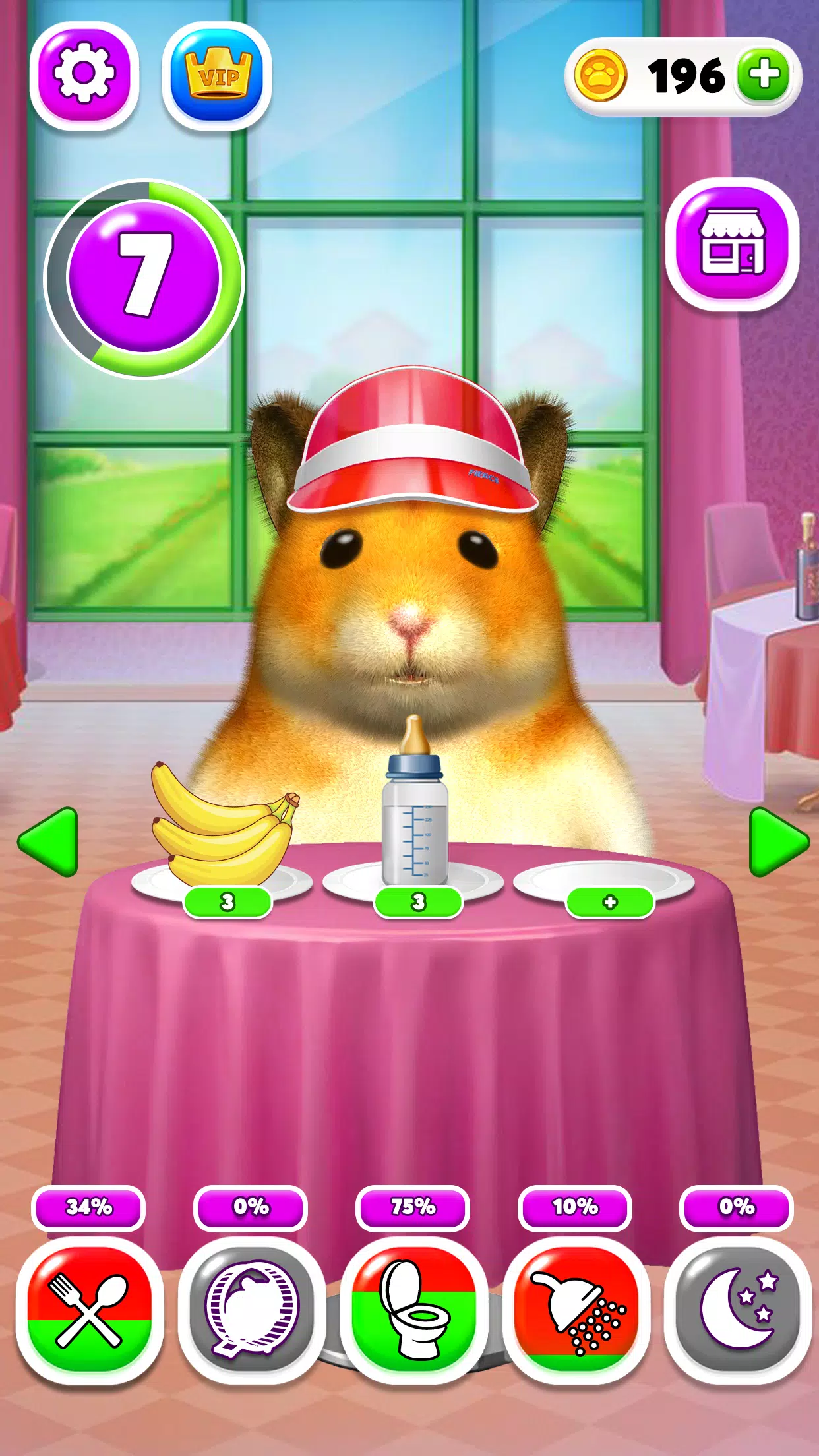 Hamster: Pet Care Salon Captura de pantalla 2