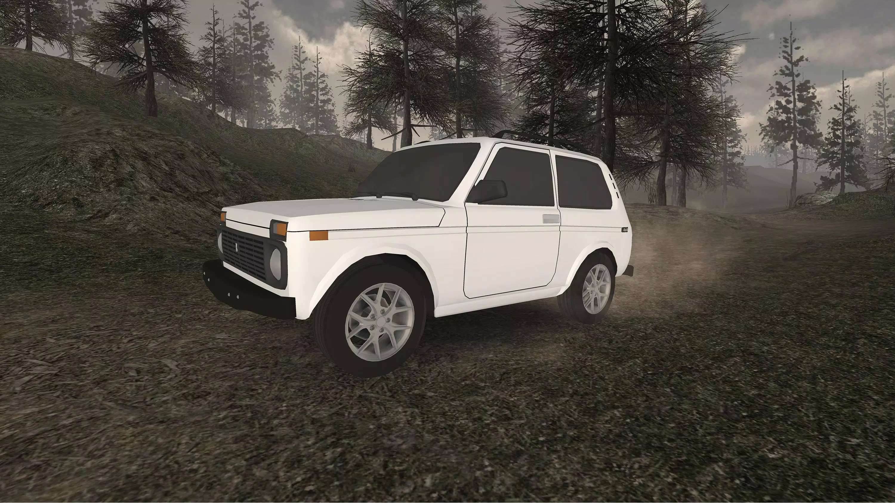 Forest Roads. Niva Screenshot 0