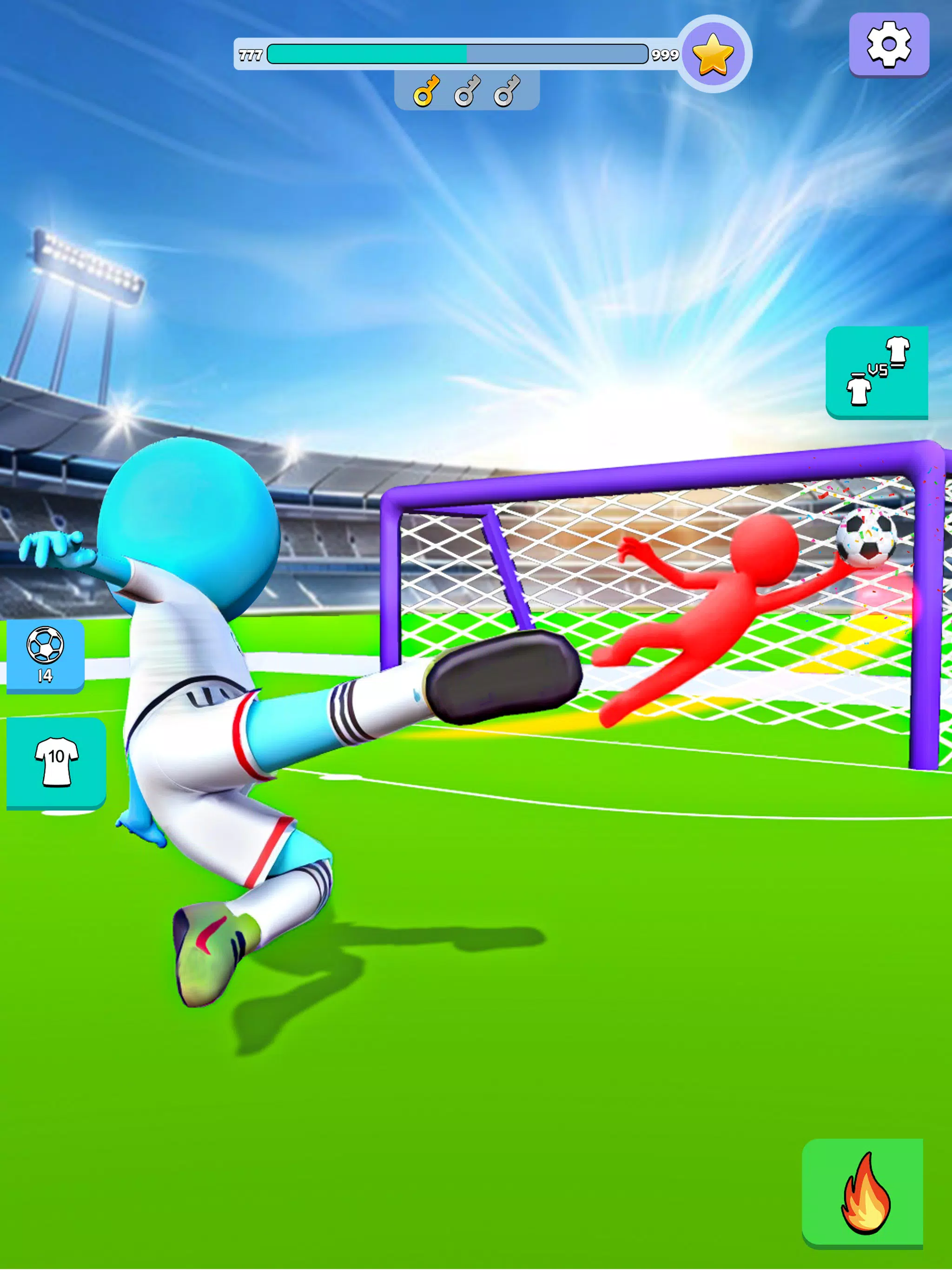 Kick It – Fun Soccer Game ภาพหน้าจอ 0