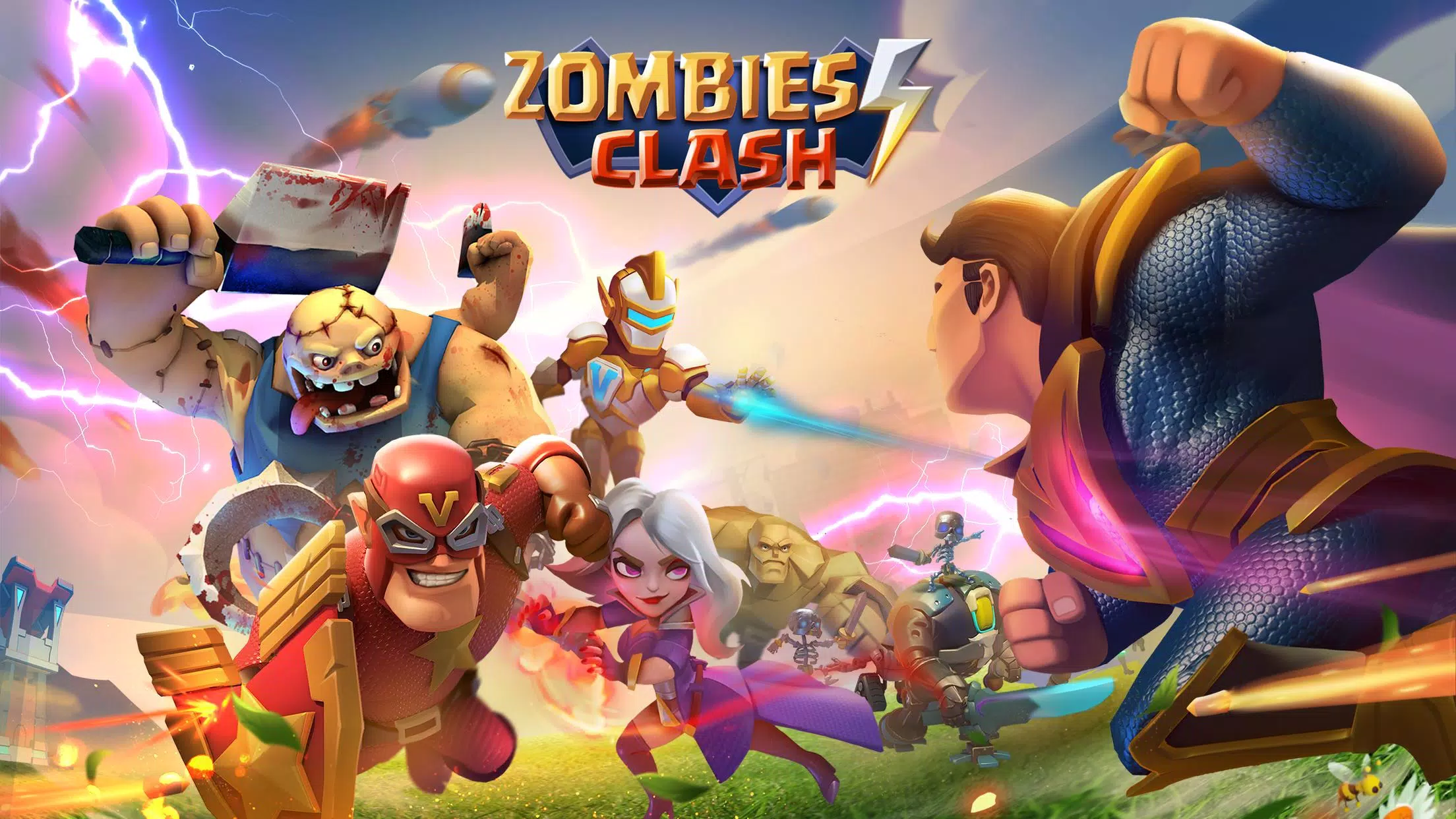 Zombies Clash ဖန်သားပြင်ဓာတ်ပုံ 0