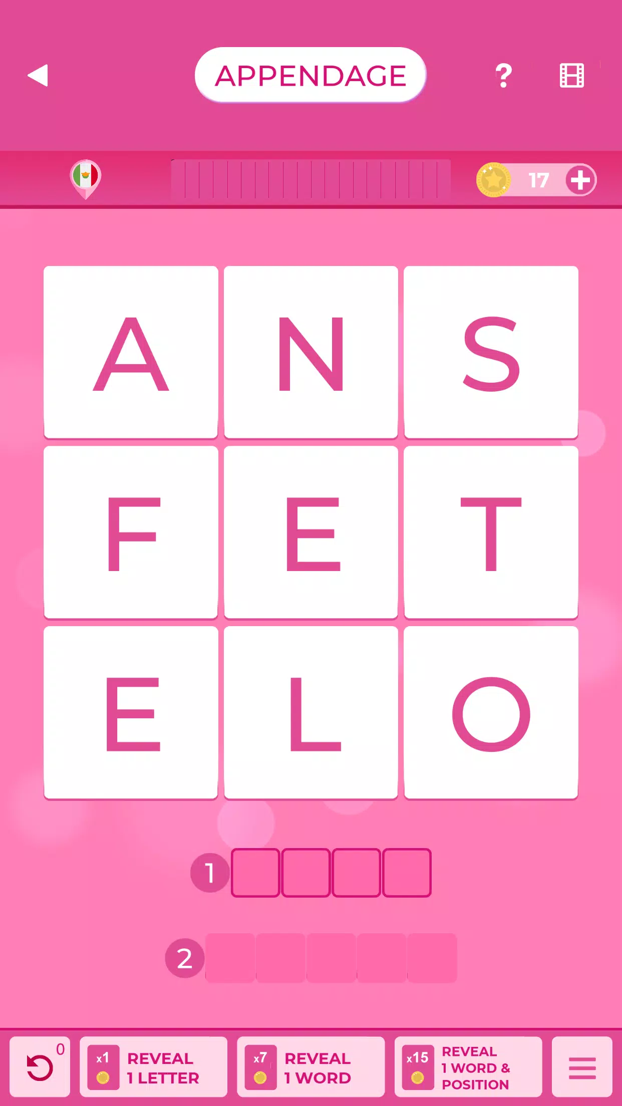 PINK WORD BRAIN Ekran Görüntüsü 0