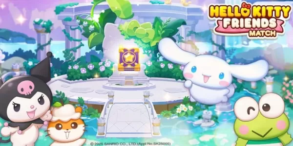 Hello Kitty Friends Match menawarkan pertandingan-tiga dengan penambahan maskot yang terkenal di dunia