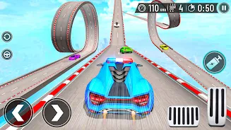 Car Games: Stunts Car Racing ဖန်သားပြင်ဓာတ်ပုံ 0