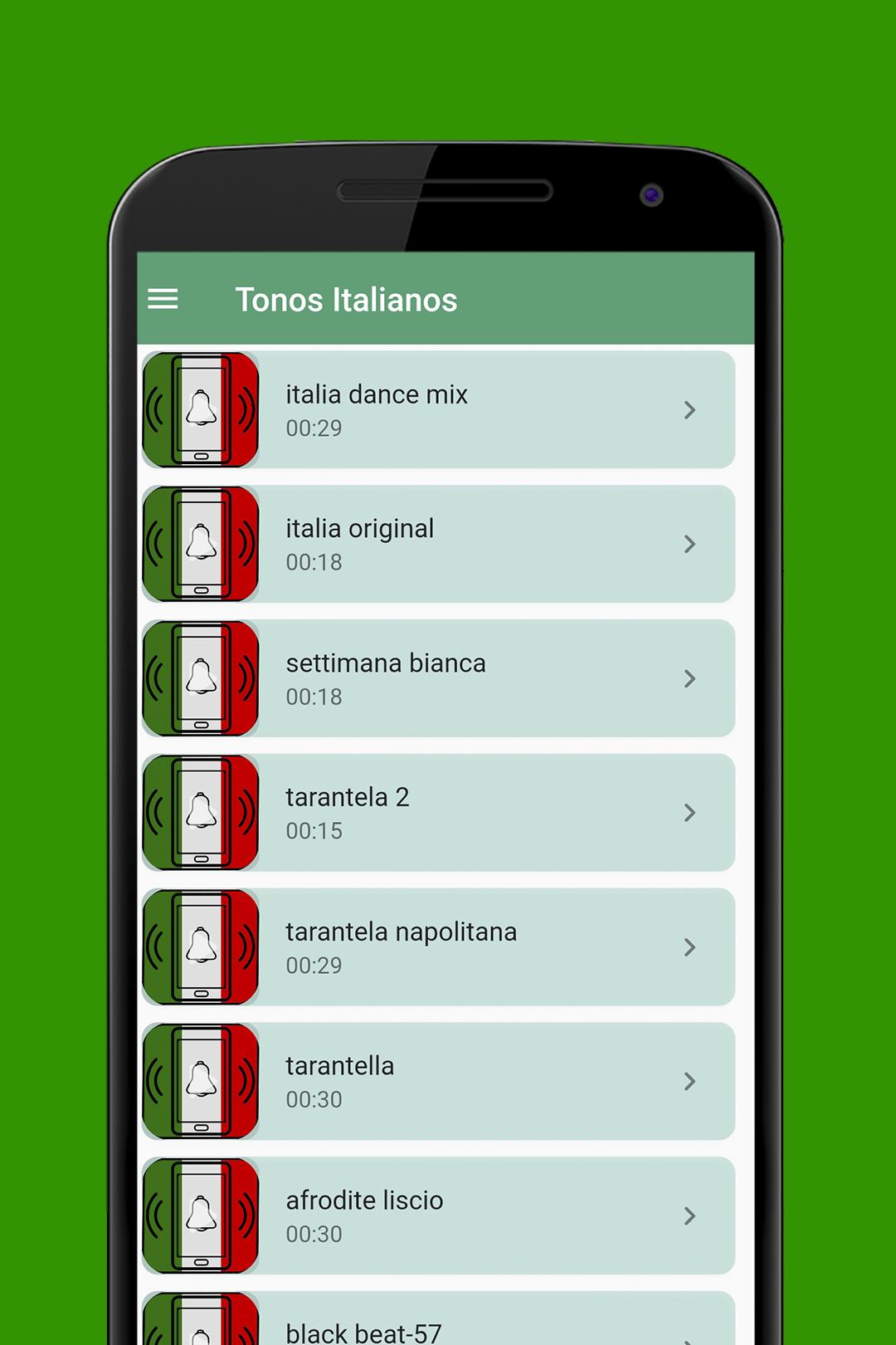 Italian Music Ringtones स्क्रीनशॉट 2