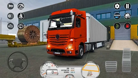 Euro Cargo Truck Simulator Pro Ekran Görüntüsü 0