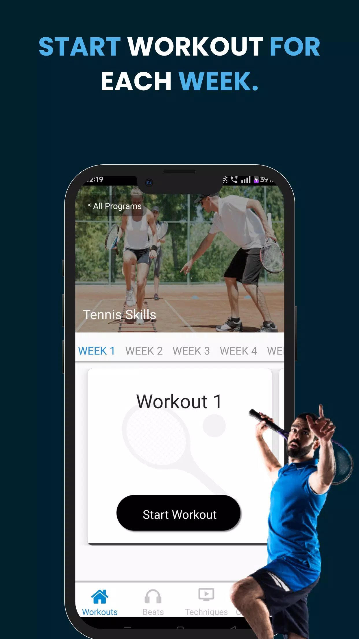 Tennis Training Скриншот 2