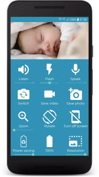 BabyCam - Baby Monitor Camera Captura de pantalla 1