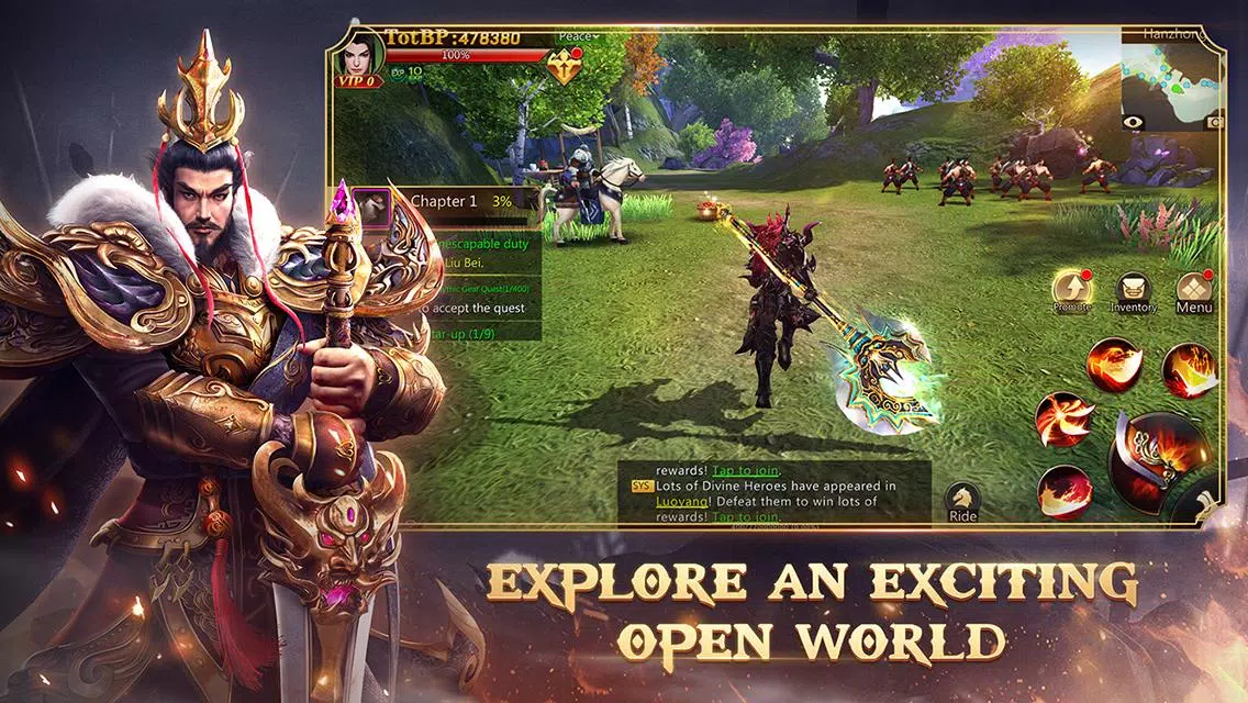 Dynasty Blade 2: ROTK Infinity Tangkapan skrin 0