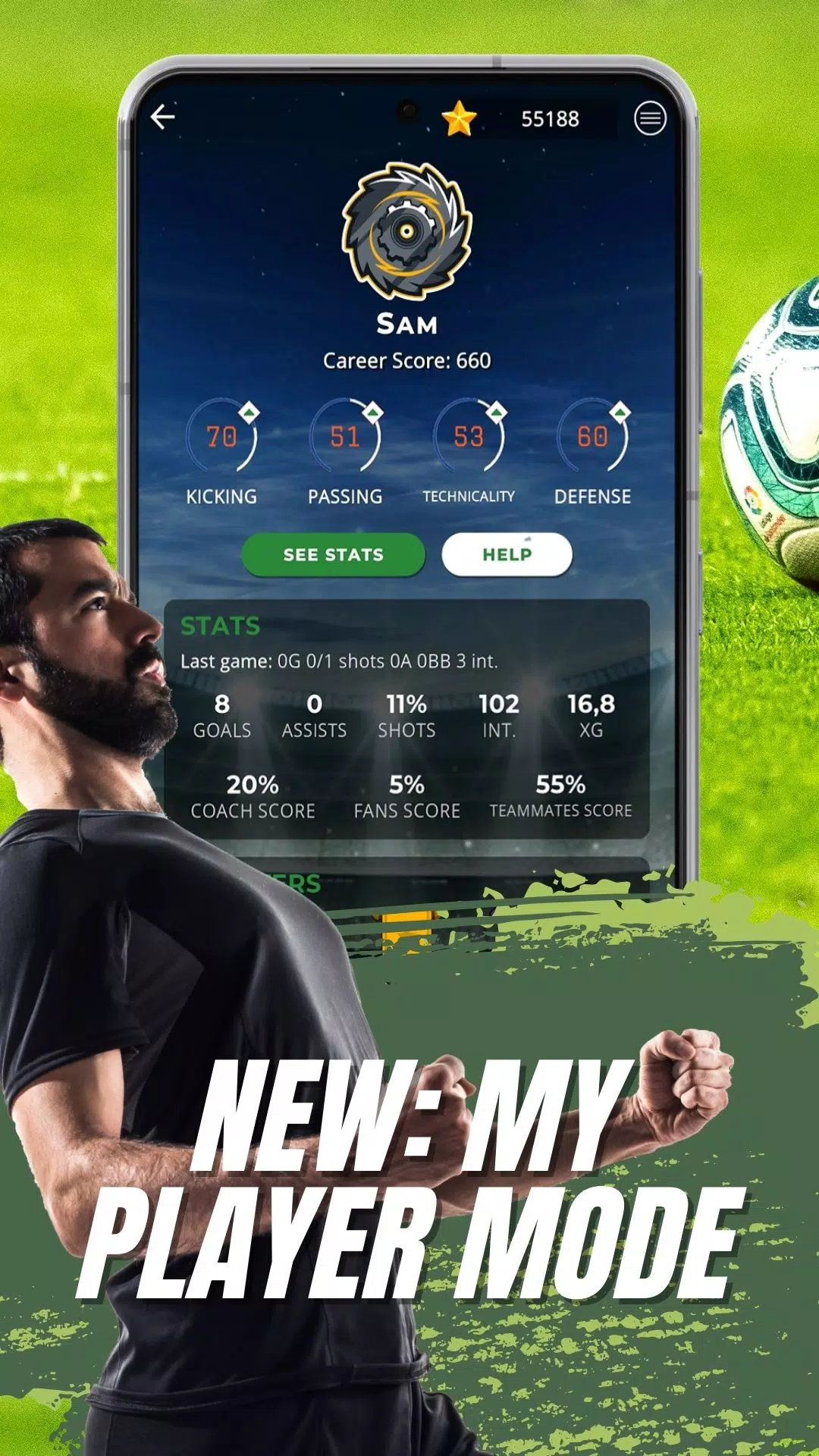 Schermata Astonishing Eleven Football 3