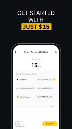 Binance app スクリーンショット 0