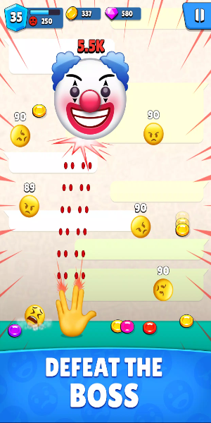 Emoji Ball Blast: jogo de tiro