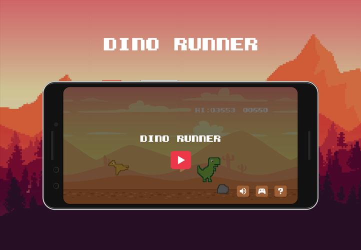 Dino - desert runner Screenshot 0