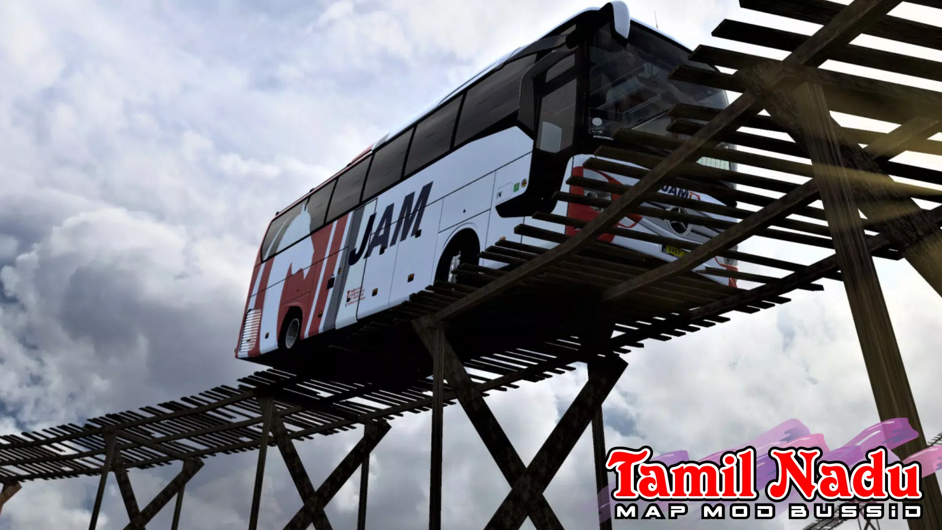 Tamil nadu map mod bussid Captura de pantalla 0