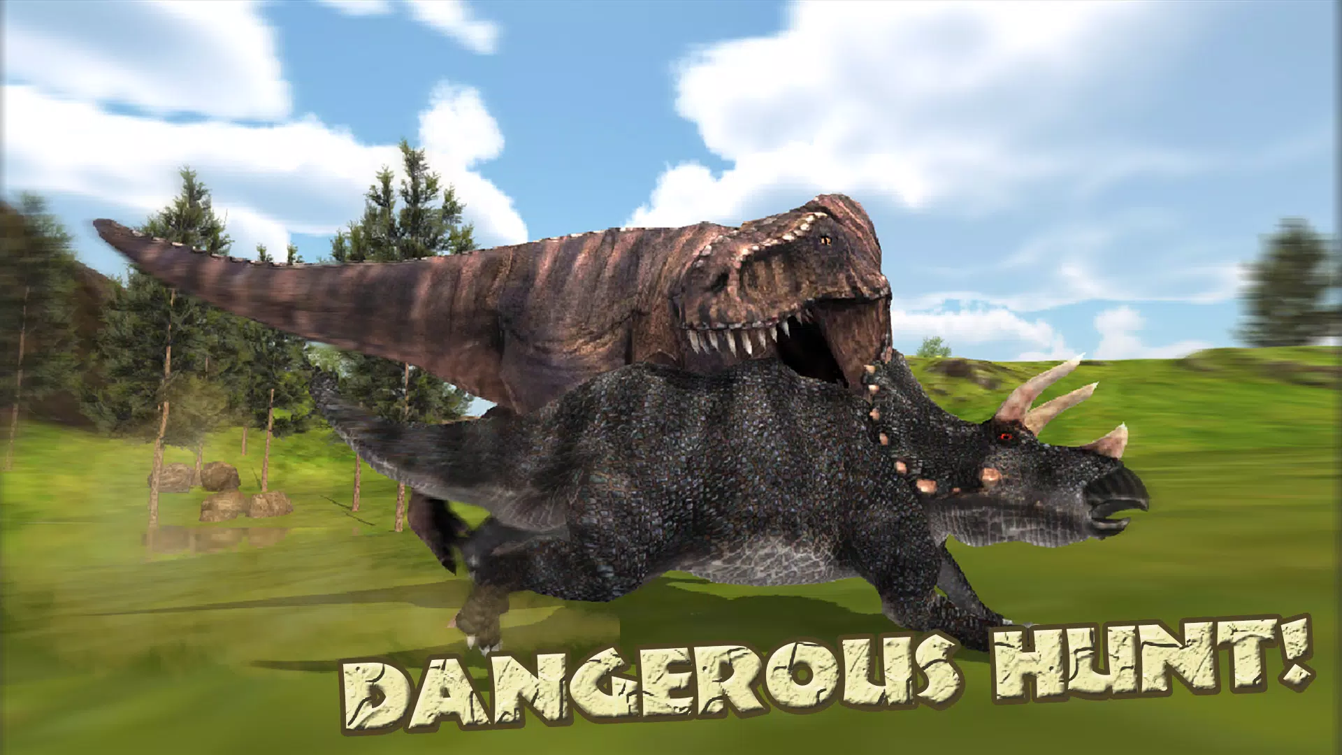 Hungry T-Rex Island Dino Hunt Capture d'écran 0