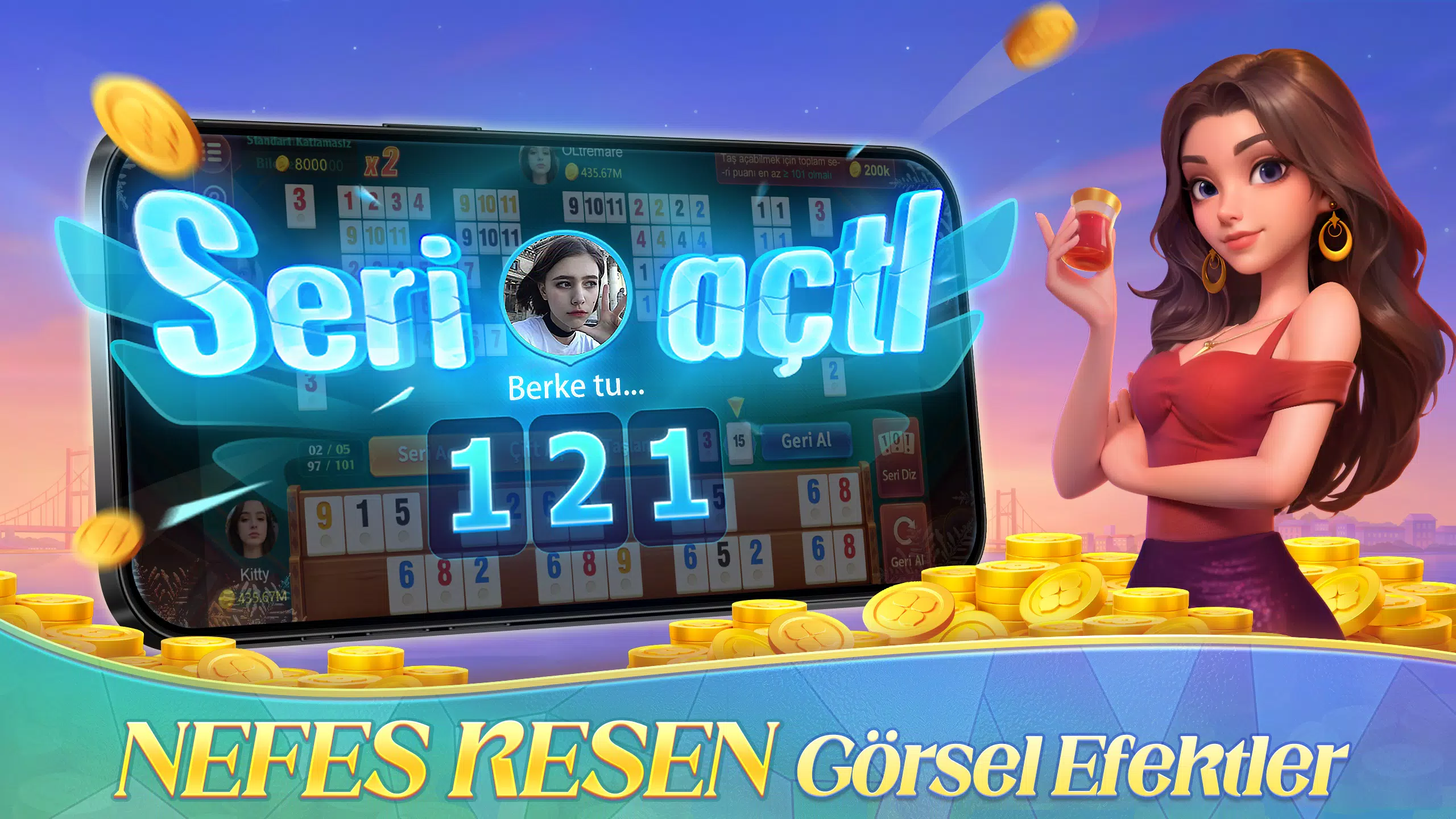 101 Okey King Captura de tela 3