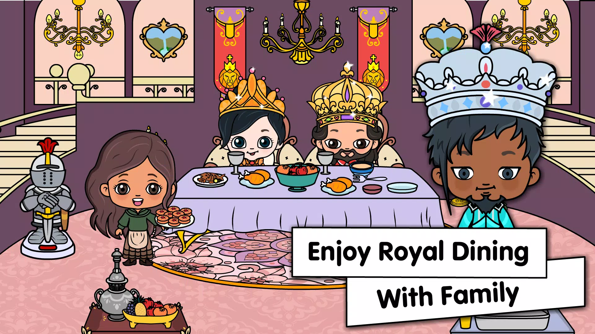 Tizi Town Princess Castle Game স্ক্রিনশট 1