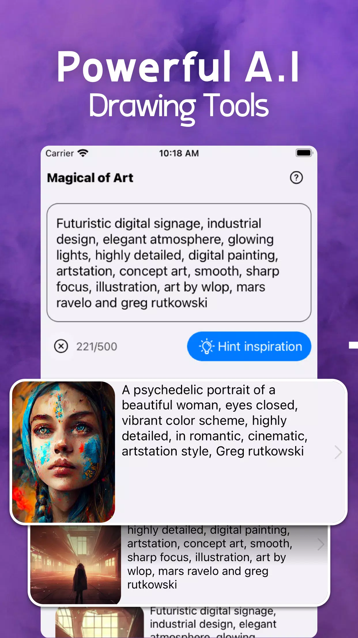 AI Generated Art Generator स्क्रीनशॉट 1