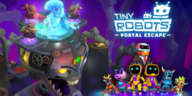 Tiny Robots: Portal Escape is set to launch early next month with 3D puzzle excitement