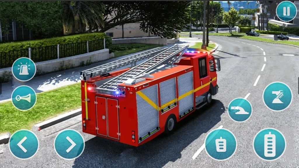 Emergency Police Fire Truck 3d Screenshot 2