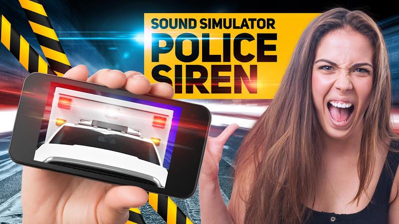 Police sound siren simulator Ekran Görüntüsü 0