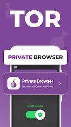 Private Onion Browser + VPN स्क्रीनशॉट 1