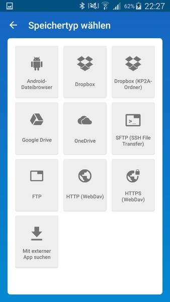 Keepass2Android Screenshot 1