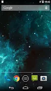 Galaxy Nebula Live Wallpaper Schermafbeelding 1