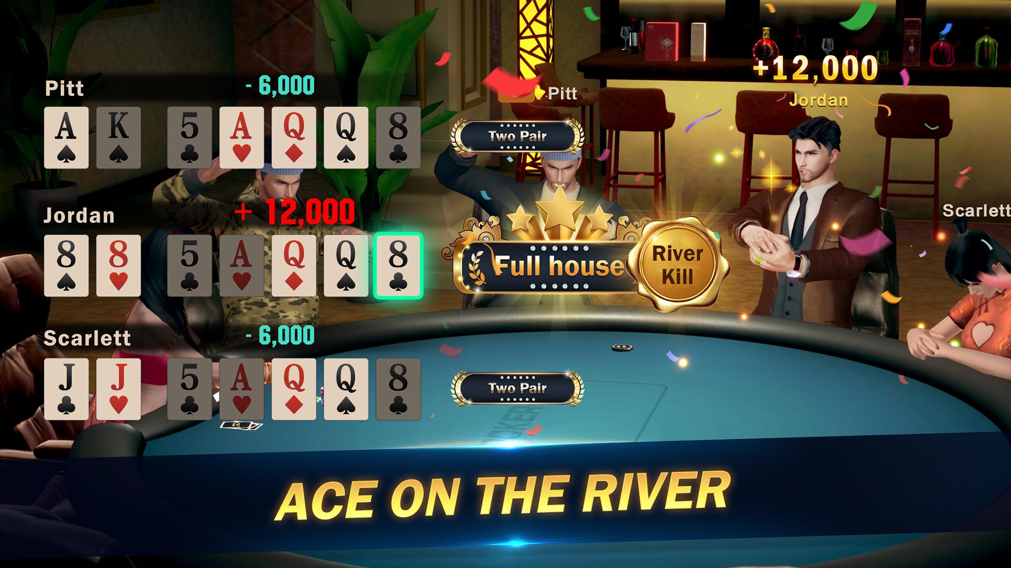 Hi Poker 3D:Texas Holdem Schermafbeelding 0