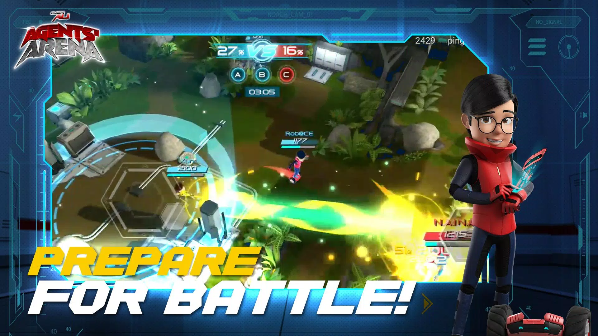 Ejen Ali: Agents’ Arena スクリーンショット 0