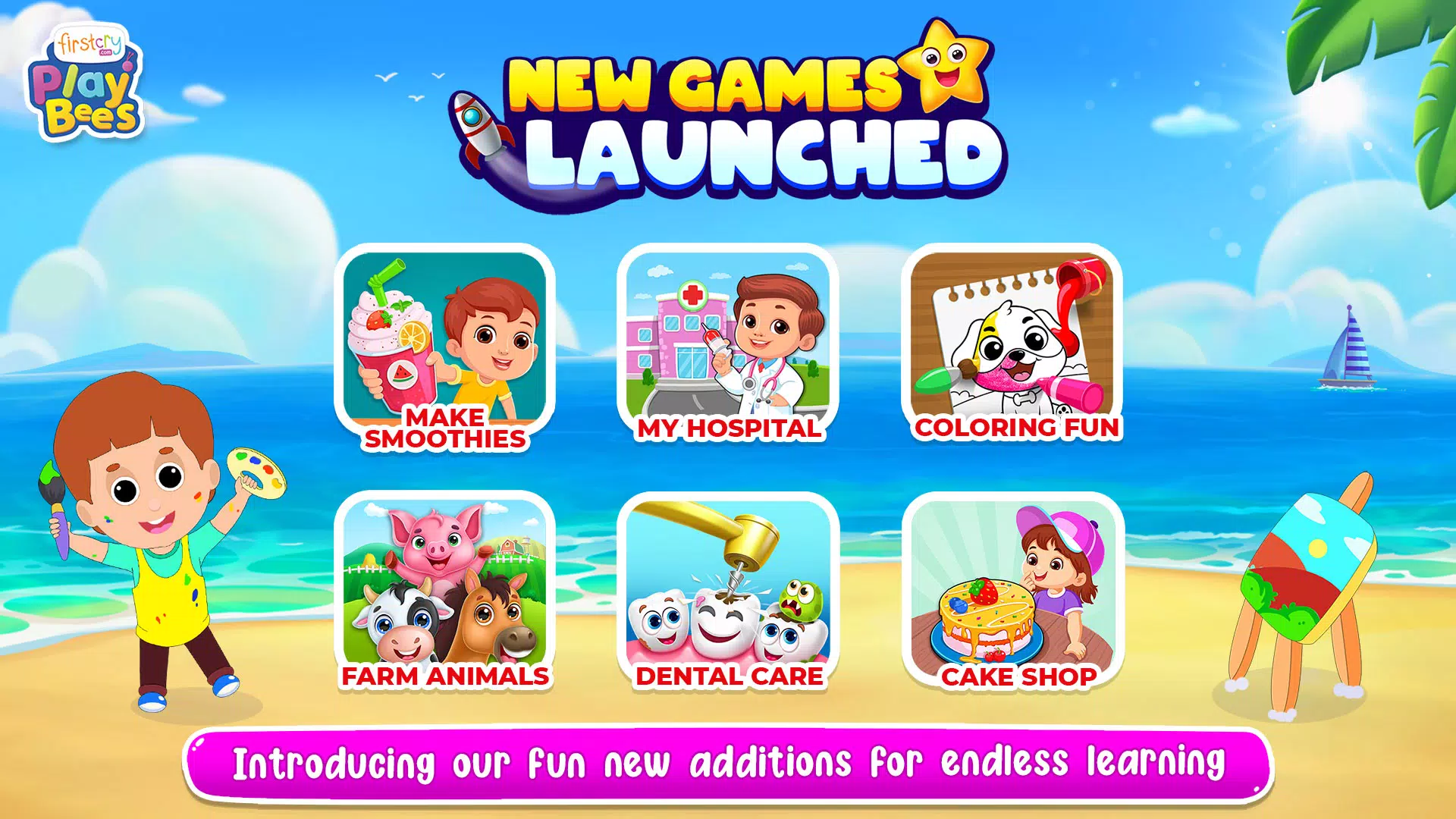 FirstCry PlayBees - Baby Games Zrzut ekranu 0