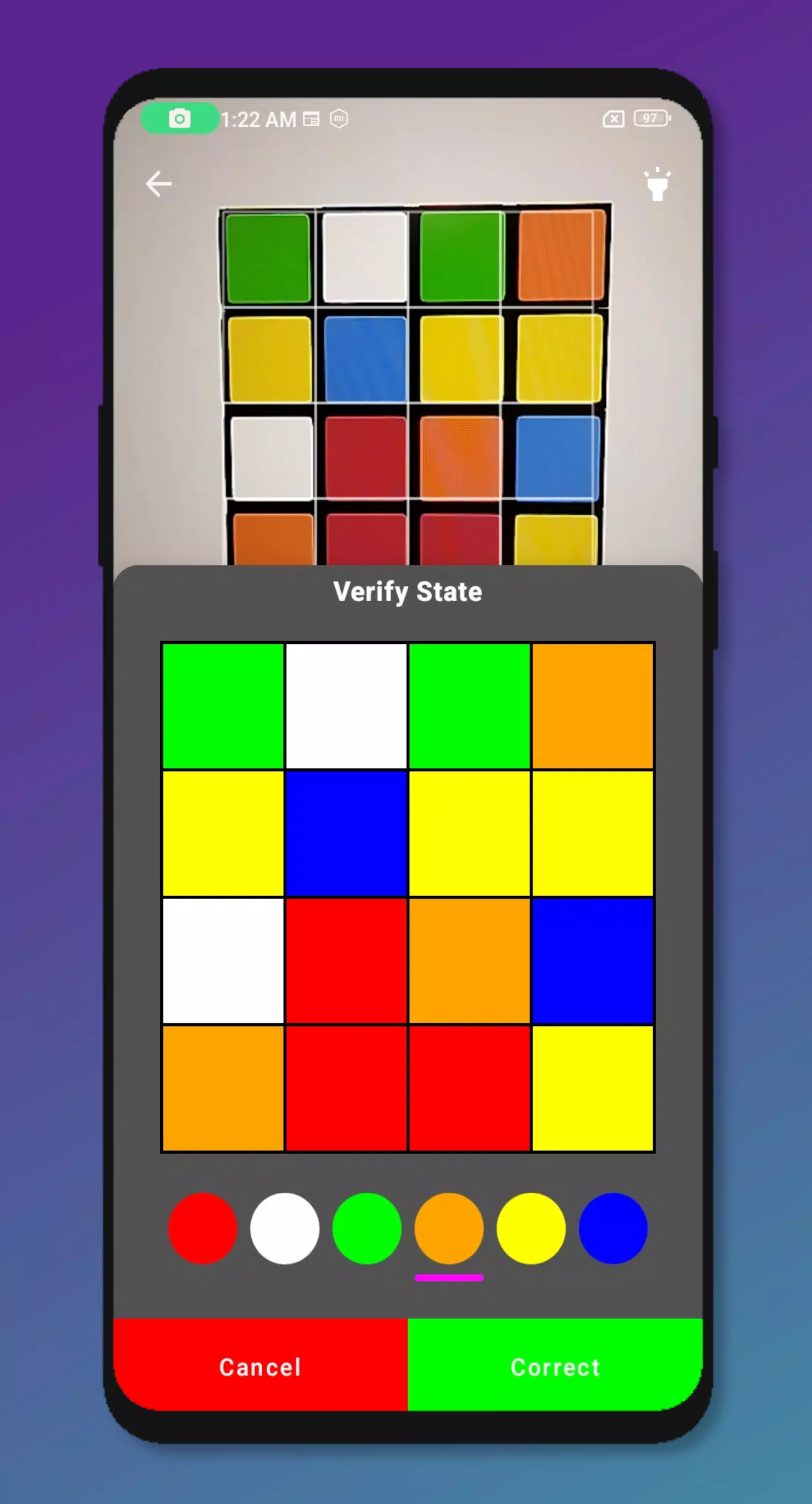 Rubik’s Cube Solver 4x4 Captura de pantalla 2