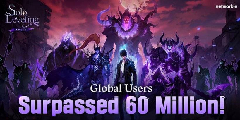 Solo Leveling: Arise celebrates 60 million global users with new milestone events