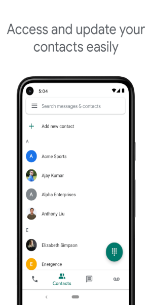 Google Voice Screenshot 2