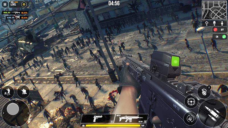 Dead Zombie Survival Shooter Schermafbeelding 1