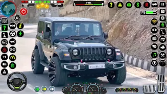 Offroad Jeep Driving:Jeep Game Captura de pantalla 1