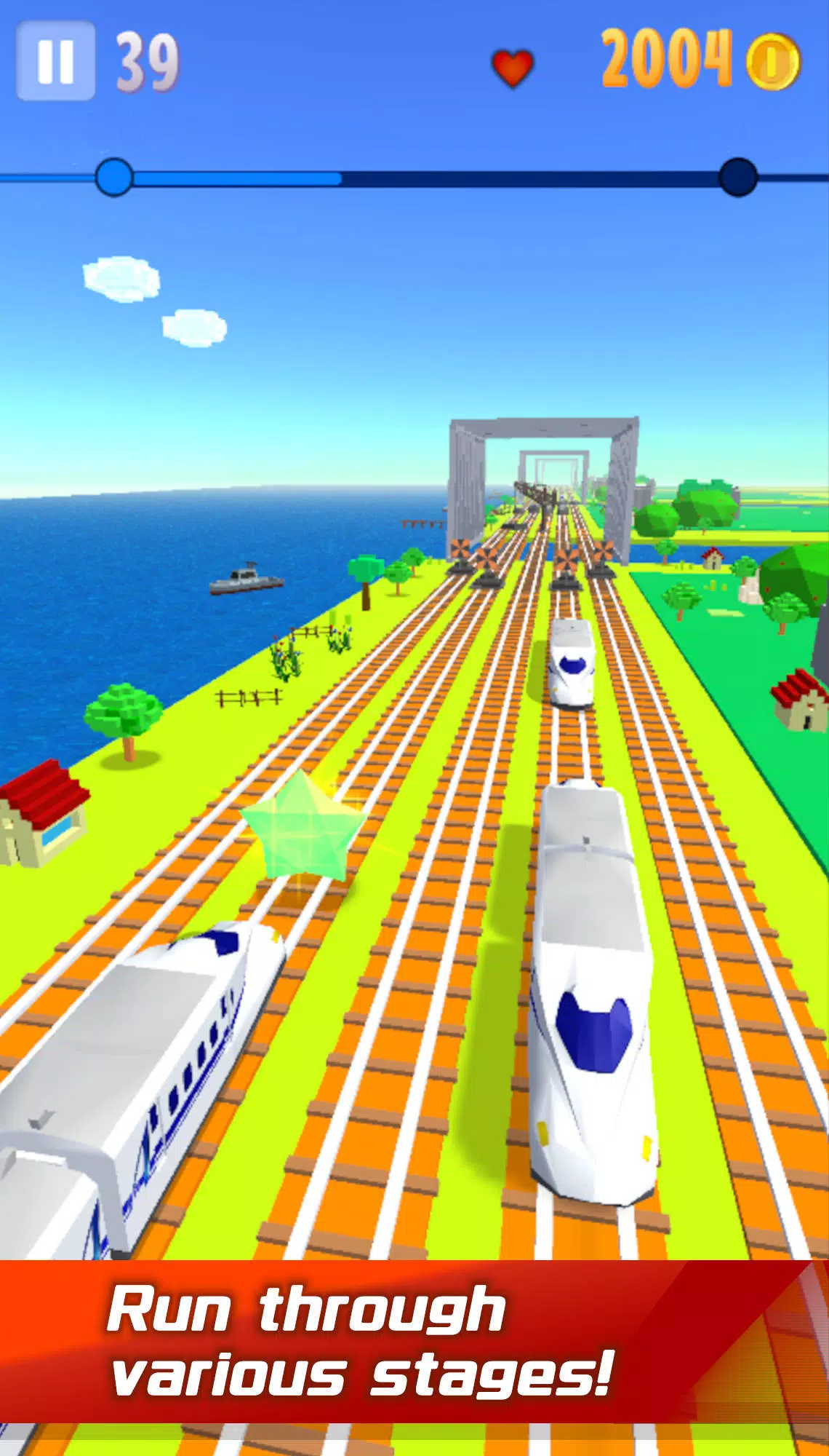 Super Train Run -Shinkansen- Captura de tela 1