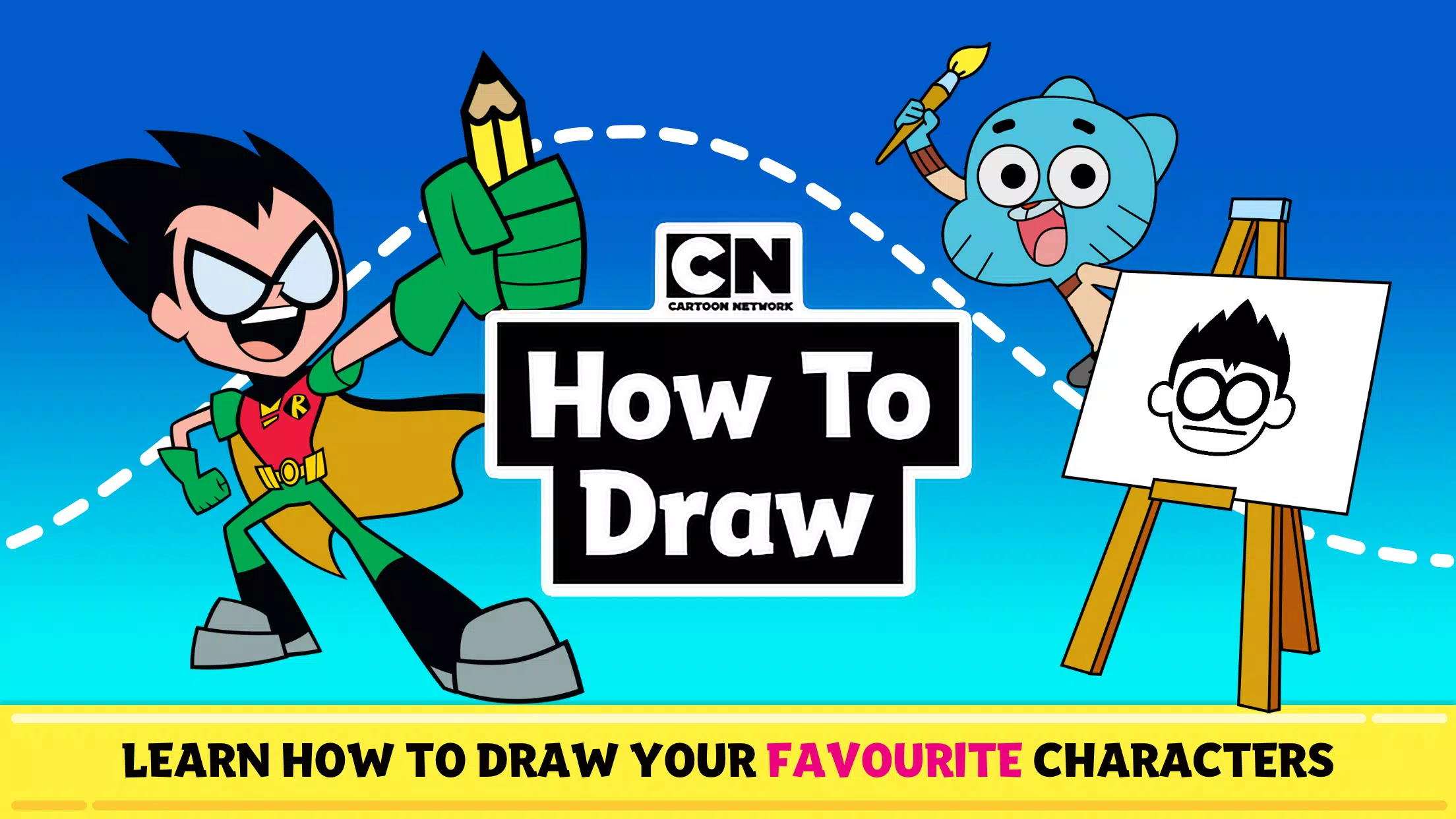 Cartoon Network: How to Draw ဖန်သားပြင်ဓာတ်ပုံ 0