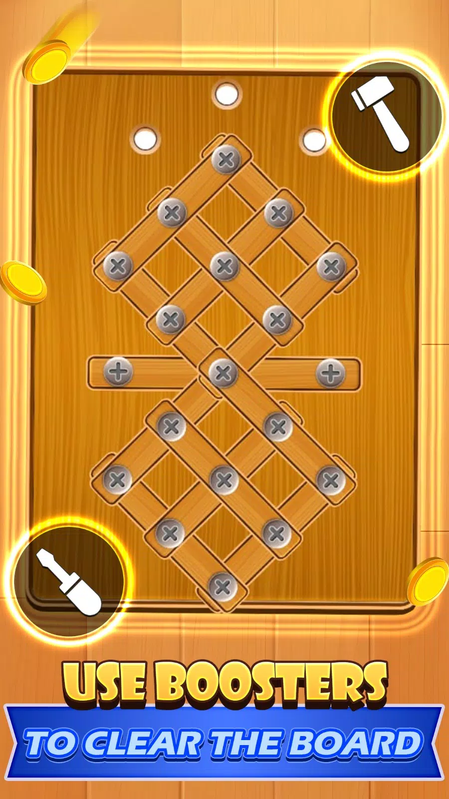 Screw Nuts & Bolt Puzzle ဖန်သားပြင်ဓာတ်ပုံ 1