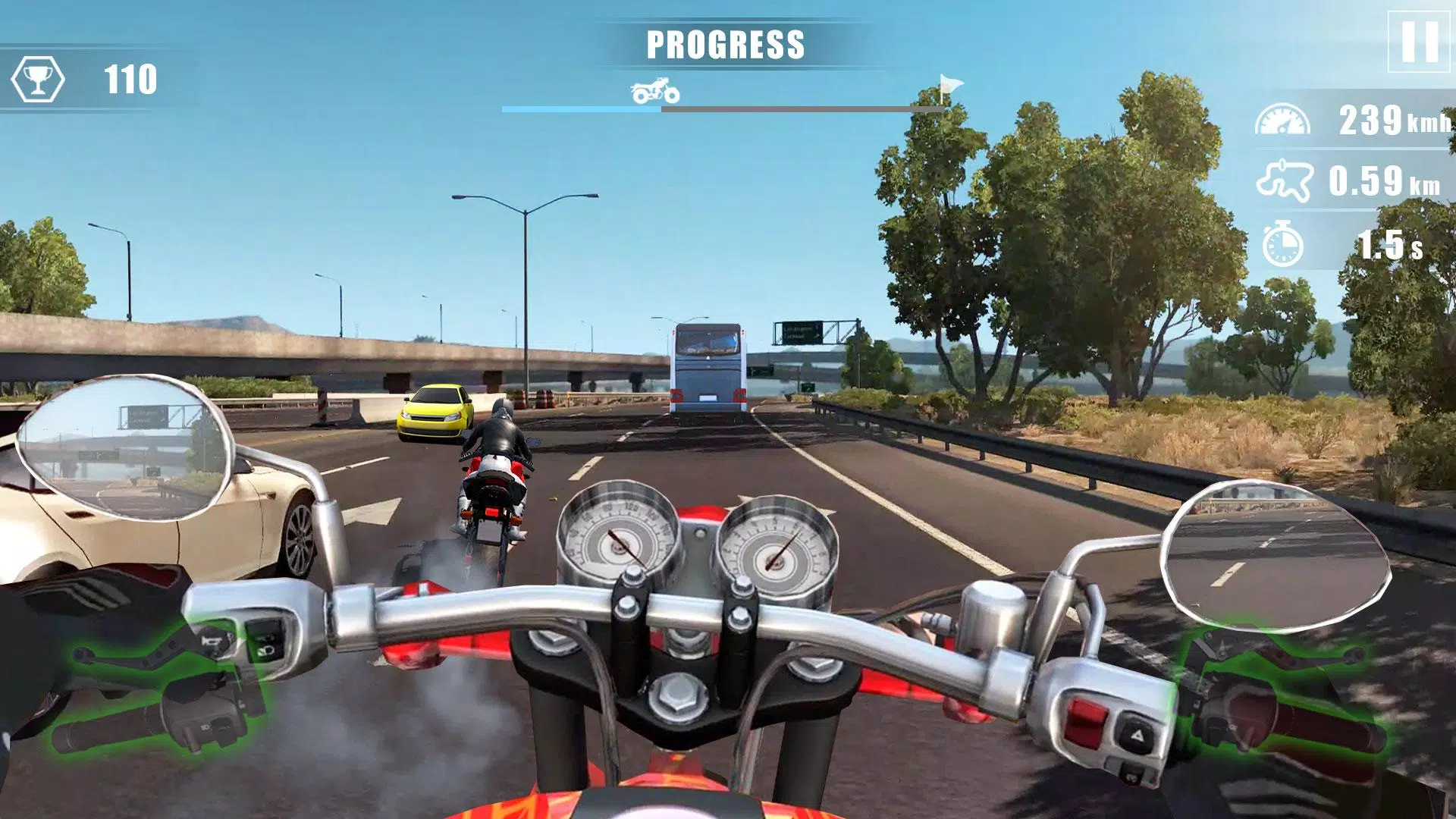 Moto Bike Race : Driving Car 스크린샷 2