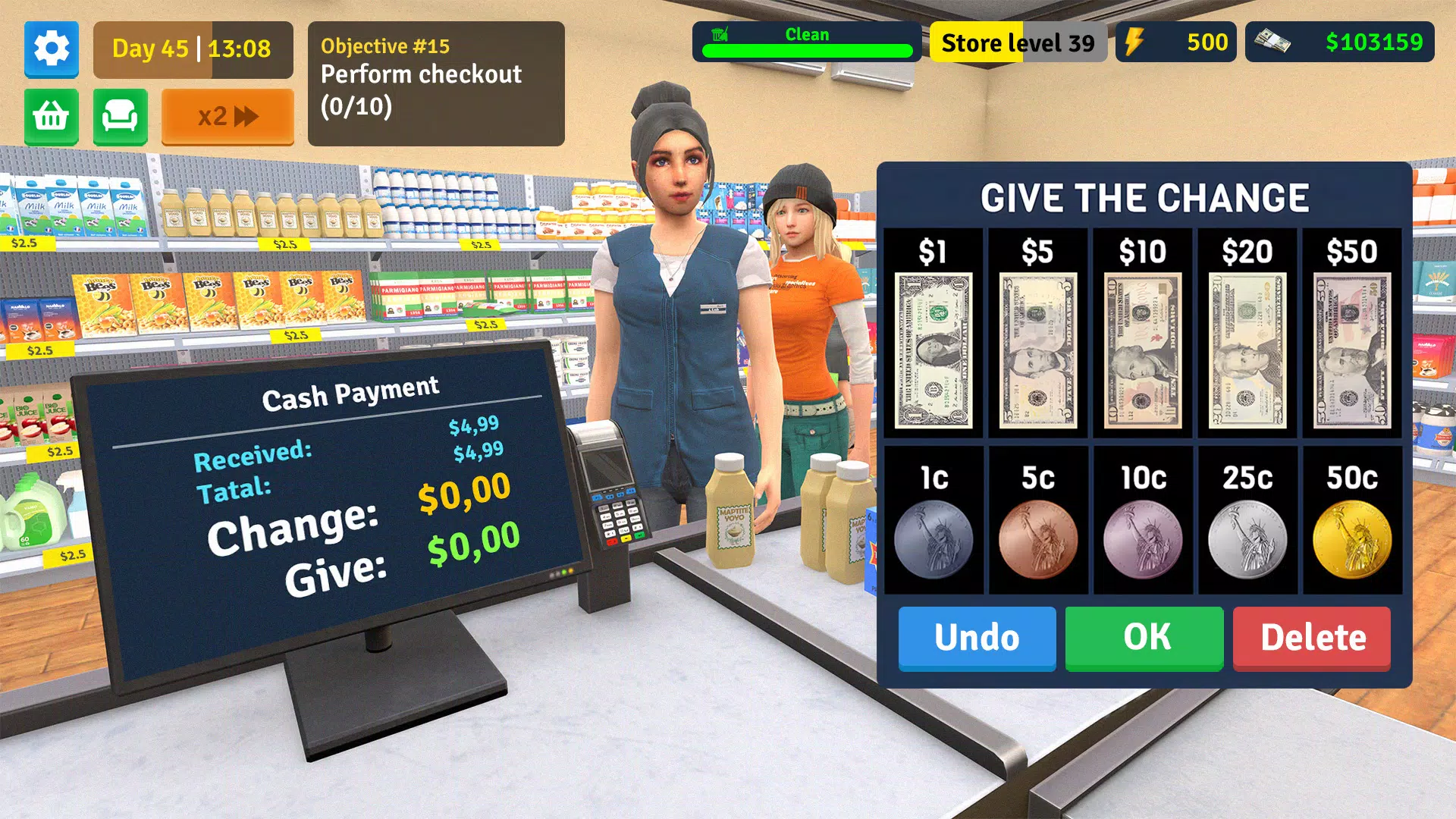 Supermarket Simulator Store Schermafbeelding 2
