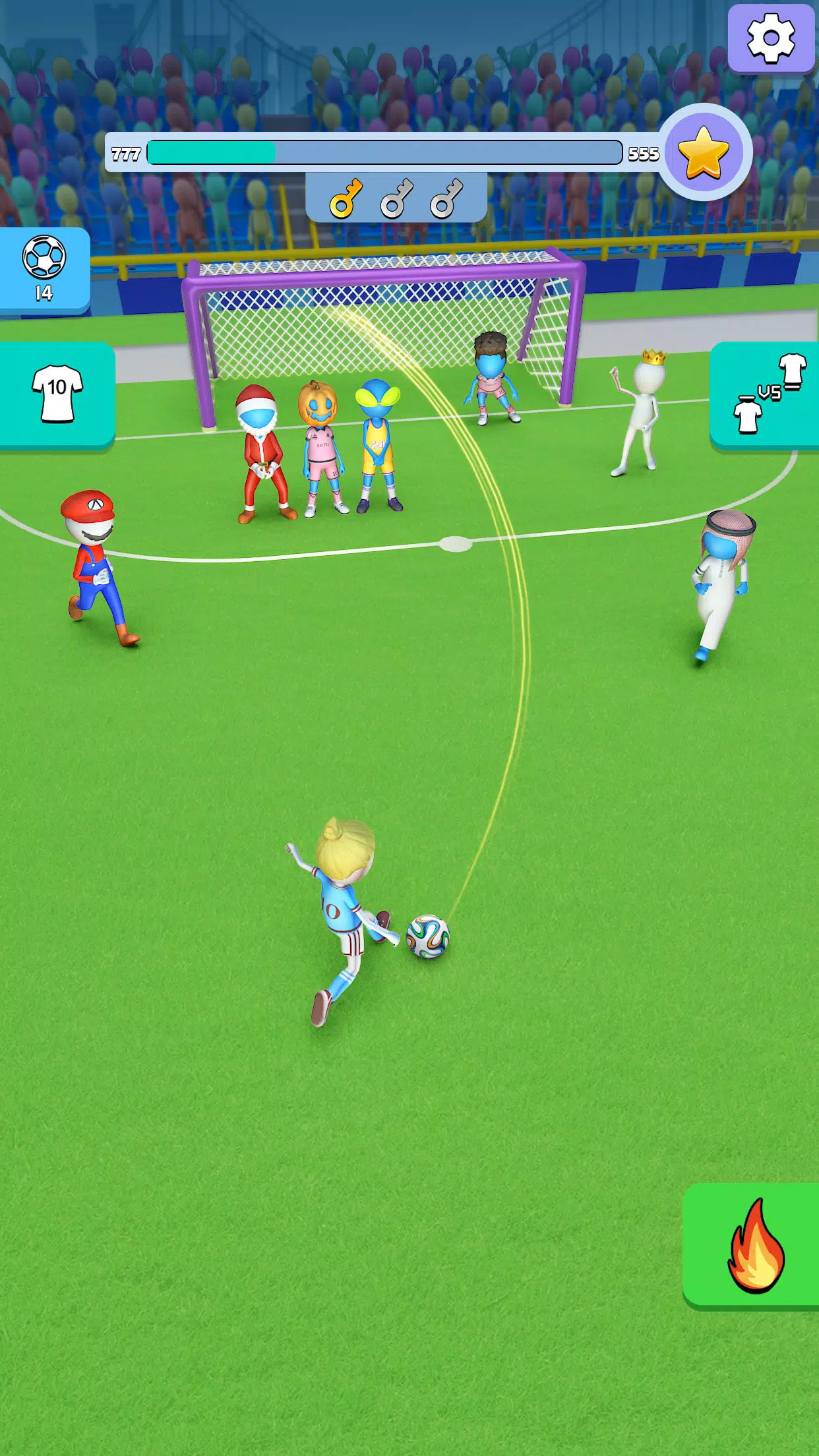 Kick It – Fun Soccer Game ภาพหน้าจอ 1