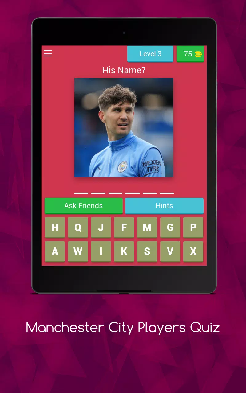 Manchester City Player’s Quiz ဖန်သားပြင်ဓာတ်ပုံ 3